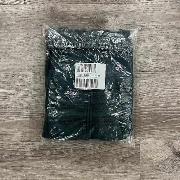 Victoria's Secret PINK Ivy Fleece Campus Full-Zip Hoodie (Deep Forest Aspen) - Picture 6 of 7